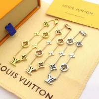 Louis Vuitton新款飾品 路易威登多花手鏈 LV多花鏤空手環  zglv1868