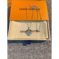 Louis Vuitton新款飾品 路易威登圓型四葉草項鏈 LV四葉草滿鑽可調節鎖骨鏈  zglv2222