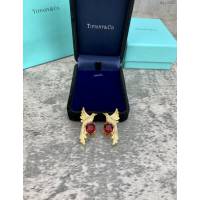 Tiffany飾品 蒂芙尼女士專櫃爆款高級珠寶羽翼飛展耳環耳釘  zgt1632