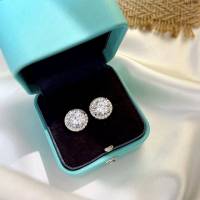 Tiffany純銀飾品 蒂芙尼女士專櫃爆款925純銀圓鑽戒指  zgt1799