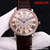 CARTIER卡地亞 RONDE LOUS CARTIER路易圓系列 高端男士腕表 WSS1270