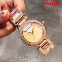 CARTIER卡地亞 高品質 品牌大V珍珠貝 女士手錶 WSS1723