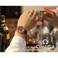 歐米茄OMEGA 時尚水鑽 女士石英腕表 WSS2204