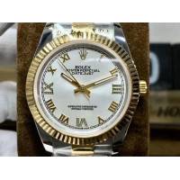 ROLEX勞力士 日誌系列 全新款 經典羅馬刻度設計 奢華典雅 男士腕表  wssb3723