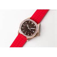 百達翡麗PATEK PHILPPE PP最新力作 原版複刻 女士腕表系列 18k玫瑰金鑲鑽 自動機械 女款手錶  wssb4048