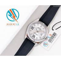 ROLEX勞力士 日誌月相型 904蠔式鋼 18k微納米電鍍金 五珠帶 三度防水性能 全自動進口機械男表  wssb5066