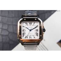 卡地亞專櫃爆款手錶 Cartier經典Santos山度士系列 3K-Factory男女裝腕表  gjs1793