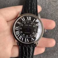 卡地亞專櫃爆款手錶 Cartier倫敦系列超薄經典款 SOLO系列腕表 W67010 卡地亞男士腕表  gjs1813