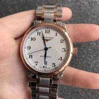 浪琴最高版本複刻手錶 最新款鏤空自動陀 LONGINES名匠系列男士腕表  gjs1876