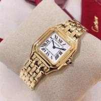 卡地亞專櫃爆款手錶 Cartier經典款獵豹系列女表 Cartier瑞士朗達石英女裝腕表  gjs2296