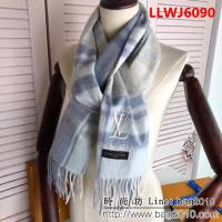 路易威登LV經典款 客供純羊絨圍巾 男女同款 LLWJ6090