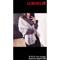 路易威登LV頂級高原開司米爾羊毛真絲圍巾 LLWJ6116