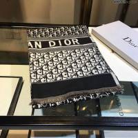 Dior圍巾 迪奧2019新款長圍巾披肩 超百搭Dior女大披肩  llwj7226