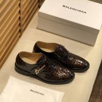 Balenciaga經典款男鞋 巴黎世家頂級版本進口原版小牛皮西裝鞋  hdbl1190