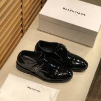 Balenciaga經典款男鞋 巴黎世家頂級版本進口原版小牛皮西裝鞋  hdbl1195