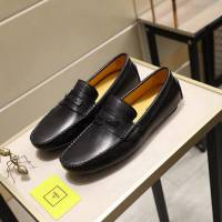 FENDI男鞋 官網同步最新款 進口牛皮 芬迪男士皮鞋  jpx1245