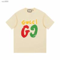 Gucci古奇專櫃古馳2023SS新款印花T恤 男女同款 tzy2835