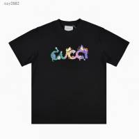 Gucci古奇專櫃古馳2023SS新款印花T恤 男女同款 tzy2862