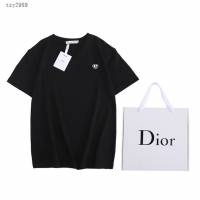 Dior專櫃迪奧2023SS新款刺繡T恤 男女同款 tzy2989