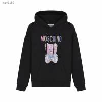 Moschino專櫃莫斯奇諾2023FW新款印花連帽衛衣 男女同款 tzy3150