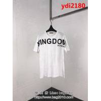 BURBERRY巴寶莉 19ss限量版 kingdom系列 歐洲專櫃同款 白色絲光棉 男款短袖 ydi2180