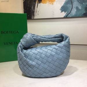 Bottega veneta高端女包 98080 寶緹嘉小號羊皮手工編織女包 BV爆款jodie新版本2代編織打結圓形hobo包  gxz1148