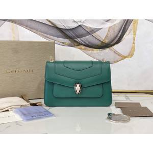 Bvlgari女包 寶格麗限定款 Serpenti Forever系列鏈條斜挎包 B290323 Bvlgari小號鏈條女包  fyd1451