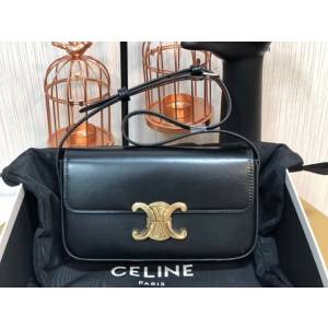 Celine專櫃2022新款Triomphe Shoulder Bag 194143 賽琳最新款凱旋門腋下包 sldj2408