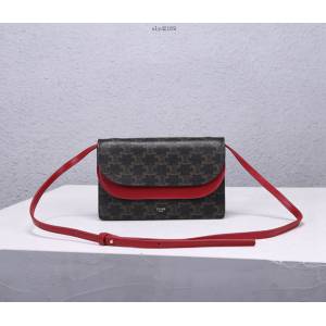 Celine女包 賽琳最新款單肩女包 Celine老花斜挎多層小包 100852  slyd2169