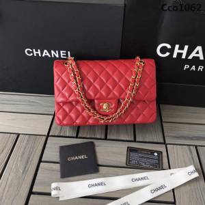 CHANEL香奈兒 独家背景实拍 小香cf系列 1112#经典款 時尚百搭 鏈條單肩斜挎包  Cco1062