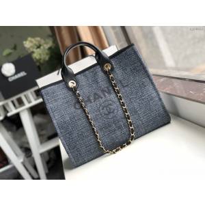 Chanel女包 66941 香奈兒經典款沙灘包 Chanel帆布購物袋  djc4032
