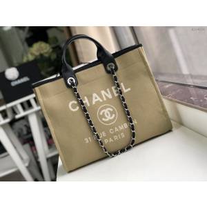 Chanel女包 66941 香奈兒經典款沙灘包 Chanel帆布購物袋  djc4036