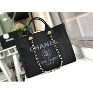 Chanel女包 66941 香奈兒經典款沙灘包 Chanel帆布購物袋  djc4037