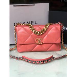 Chanel女包 香奈兒專櫃最新款19系列羊皮包 Chanel經典款女包 S1161  djc4073