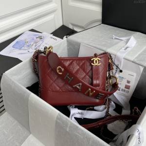 Chanel女包 香奈兒專櫃最新款Gabrielle小號流浪包 Chanel爆款字母肩帶流浪包  djc4110