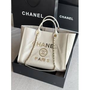 Chanel專櫃經典牛皮系列大型購物袋女包 66941# 香奈兒最新品購物袋 djc5463