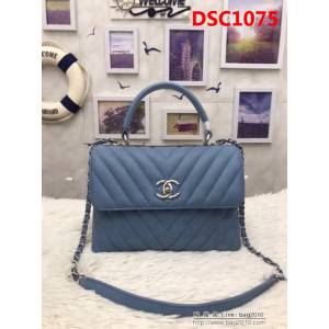香奈兒CHANEL 92236 V格2018秋冬小羊皮手提肩背斜背鏈條包 DSC1075
