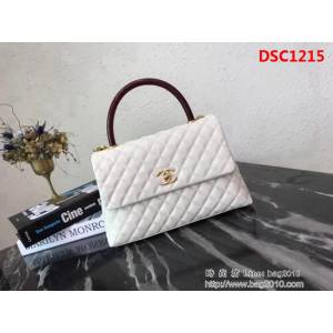 香奈兒CHANEL大號Chanel Coco handle全新頂級翻蓋單肩鏈條手柄包DSC1215