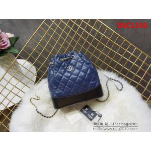 香奈兒CHANELChane Gabrielle2018新款雙肩背囊款流浪背包 DSC1356