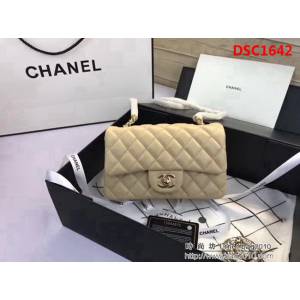 香奈兒CHANEL 升級版A1116m全新經典金銀鏈條單肩斜挎包 DSC1642
