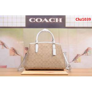 COACH蔻馳 最新款 C家戴妃拼色 單肩斜挎女包 F57492 今年的流行系列  Chz1039