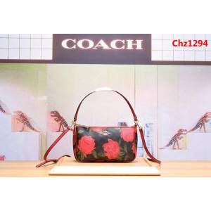 COACH蔻馳 專櫃同步 新料印花斜挎包 時尚百搭款 手提肩背包  Chz1294