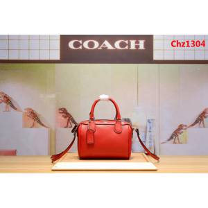 COACH蔻馳 專櫃2018新款 迷你mini波士頓枕頭包 青島代工品質 原版YKK拉鏈 246272  Chz1304