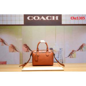 COACH蔻馳 專櫃2018新款 迷你mini波士頓枕頭包 青島代工品質 原版YKK拉鏈 246272  Chz1305