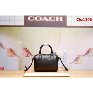 COACH蔻馳 專櫃2018新款 迷你mini波士頓枕頭包 青島代工品質 原版YKK拉鏈 246272  Chz1306