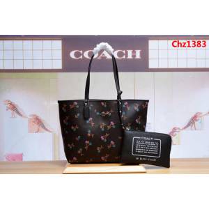 COACH蔻馳 新款 F31389 櫻桃2用子母袋 小化妝包包  Chz1383
