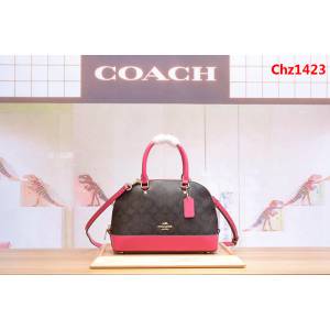 COACH蔻馳 原單級別 配頭層牛皮 貝殼包 37249 手提斜挎包  Chz1423