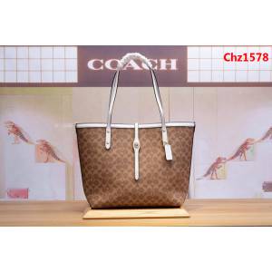 COACH蔻馳 新款32714 2018專櫃新款正品 經典系列款 market tote女款購物袋 拉鏈款子母包  Chz1578