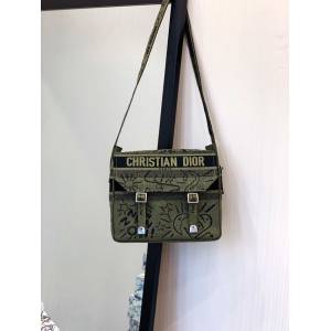 Dior包 迪奧Dior oblique 新款郵差包 Dior肩背斜挎包  Dyd1113