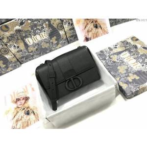 Dior女包 迪奧蒙田30 Montaigne磨砂掌紋包包 Dior肩背斜挎包  dfk1623